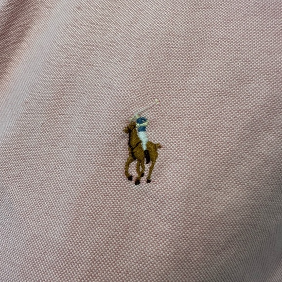 Ralph Lauren Sport Lt Pink Sleeveless Shirt Top Blouse Womens Size L - Picture 2 of 8